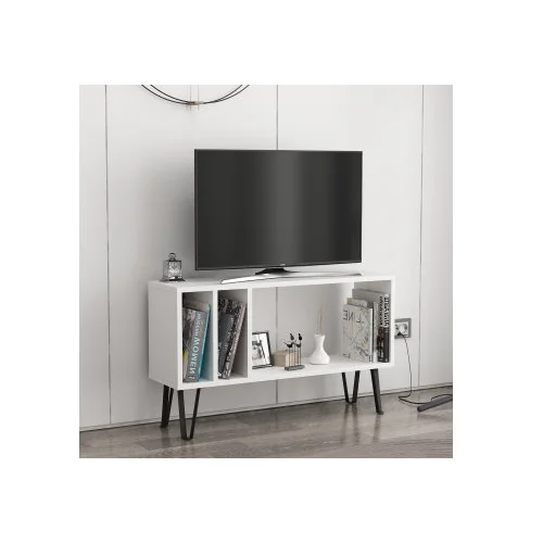 HANAH HOME Arven - White, Dark Grey TV omarica, (20784819)