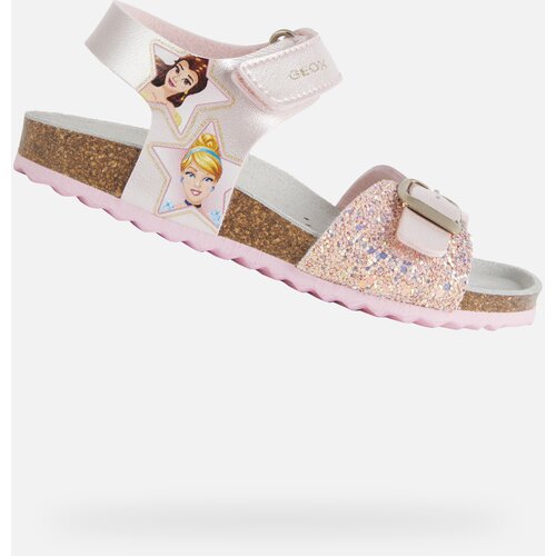 Geox Light Pink Girls' Sandals Adriel - Girls Cijene