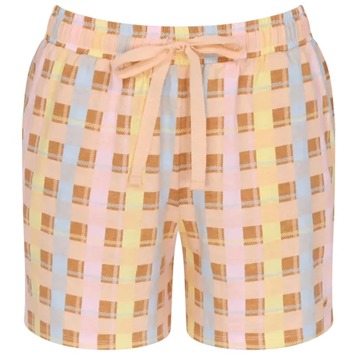 Triumph Pidžama hlače nebesko plava / karamela / žuta / roza