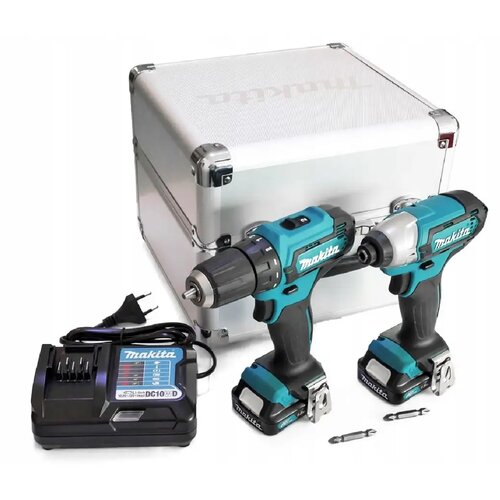 Makita 12V akumulatorska bu&scaron;ilica, udarni draјver Clk224Ks Cene