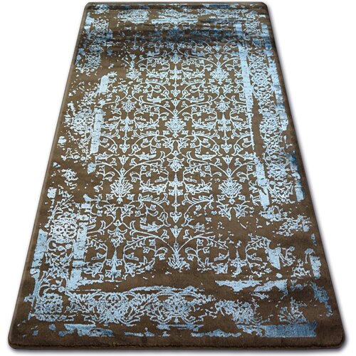 RugsX Preproge Preproga AKRIL MANYAS 0920 Rjava/Modra 80x150 cm Kostanjeva Cene