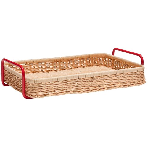 Hübsch Pladanj za posluživanje od ratana 27x42 cm Splint – Cene