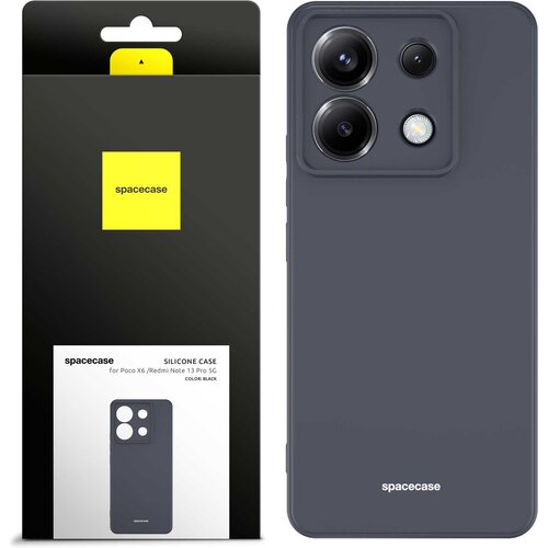 Spacecase SILIKONSKI OVITEK POCO X6 RM NOTE 13 PRO 5G ČRN, (21967377) Cene