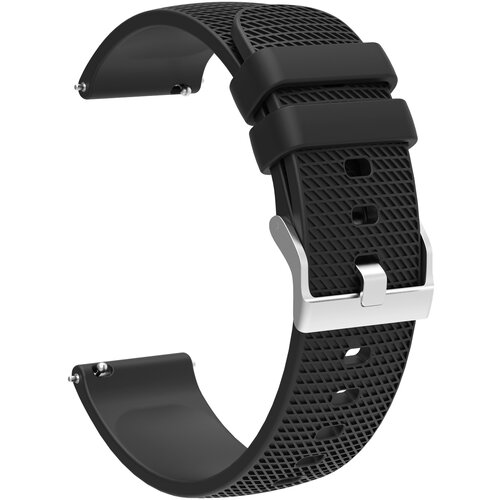 INF Pa&scaron;ček za uro 20 mm za Garmin, Samsung, Huawei, Amazfit Black, (21236221) Cene