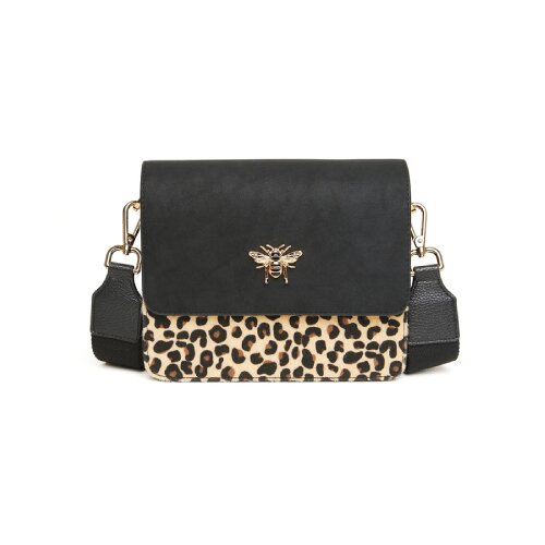 Fancy Metal Goods Ltd Alice Wheeler - Torba - Highbury, Leopard, Crossbody Cene