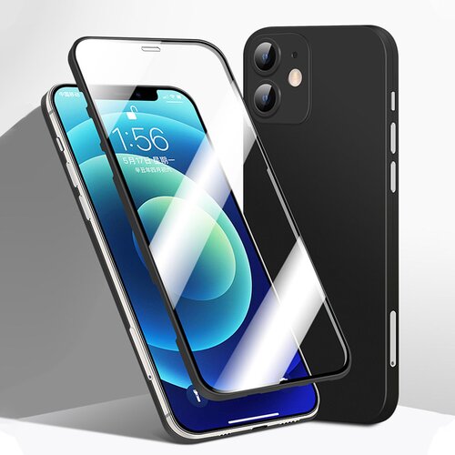  Maska za Iphone 12 Pro Max Slim 360 full cover crvena Slike