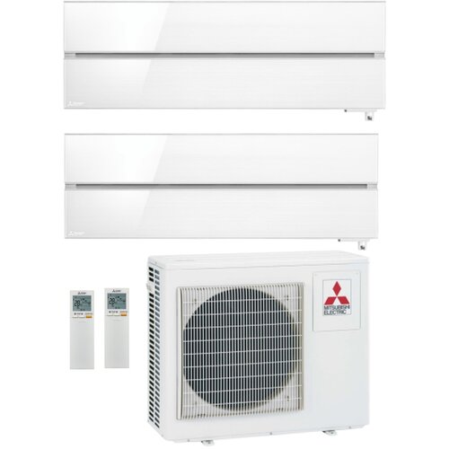 Mitsubishi multi-split klimatska naprava - notranje enote LN35VG2 (naravno bela) in LN35VG2 (naravno bela) + zunanja enota MXZ-2F53VF3 + wifi Slike