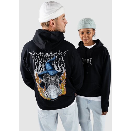 Primitive Fate Pulover s kapuco black Slike