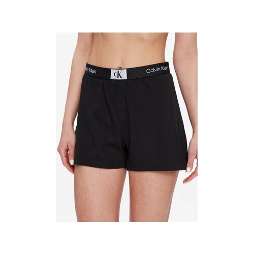 Calvin Klein Underwear Kratke hlače pižama 000QS6947E Črna Regular Fit