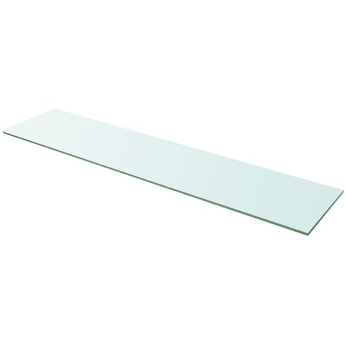 VidaXL Polica Prosojno Steklo 110x25 cm Slike