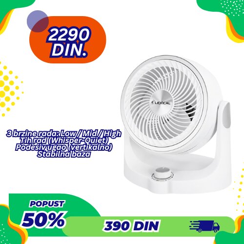 lexical LTF-7110 stoni ventilator Slike