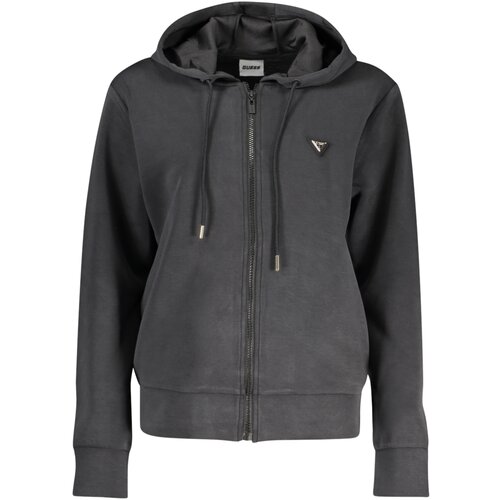 Guess Jeans WOMEN&amp;amp;#39;S ZIP-UP SWEATSHIRT BLACK Slike