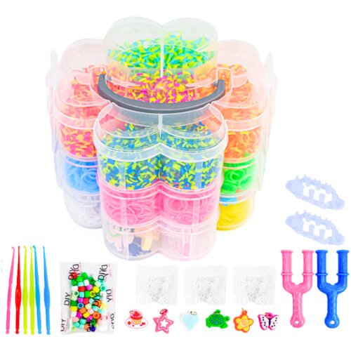  Set of Rubber Bands for Making DIY Bracelets 4500 Pieces Cijene