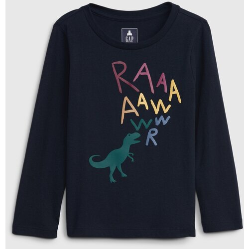 GAP Children's T-shirt organic with print - Girls Cene