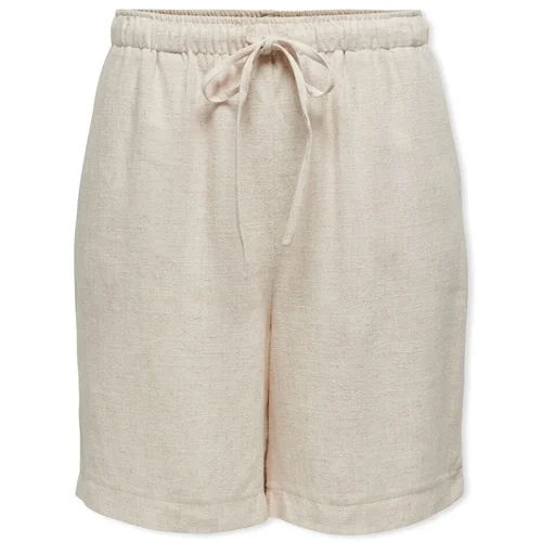 Only Noos Siesta Shorts - Moonbeam Bež