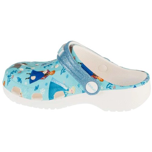 Crocs Nogavice Frozen Baya Clog Kids Modra Slike