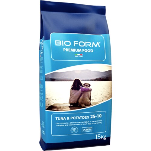 BIO FORM premium hrana za pse sa tunom 15kg dog adult 25/10 Slike