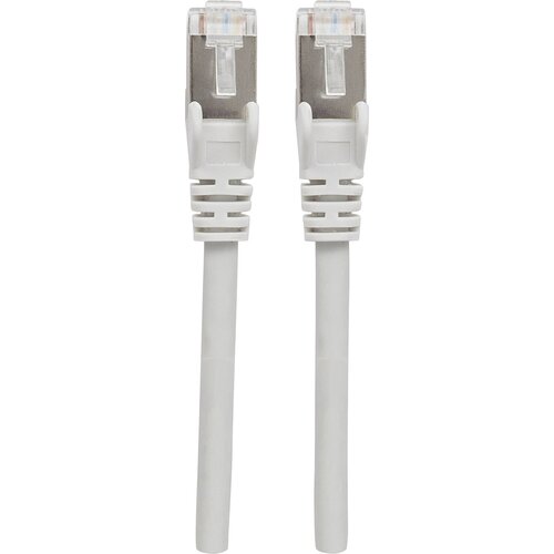 Intellinet 317399 RJ45 omrežni kabel\, Patch kabel CAT 6a S/FTP 30.00 m siva za&scaron;čita iz folije\, pletena za&scaron;čita\, brez halogena 1 kos, (20417905) Cene