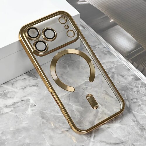  Torbica Magsafe Lux za iPhone 17 Pro 6.3 zlatna Cene