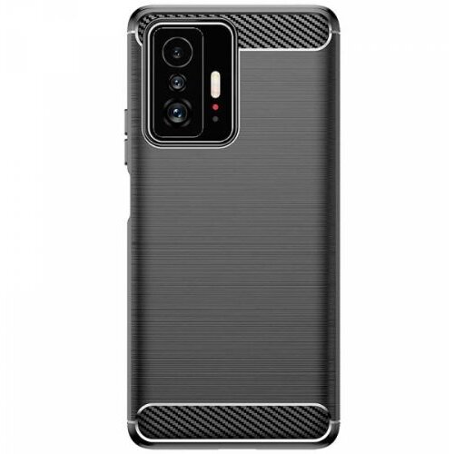  Silikonski ovitek za xiaomi 11T / 11T pro - mat carbon črn Slike