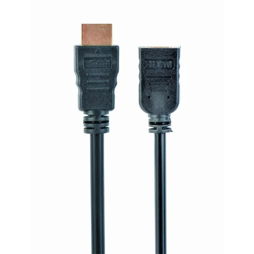  HDMI extension kabl, GEMBIRD, CC-HDMI4X-0.5M, M-F, v.2.0, 0,5m, support Ethernet, 3D