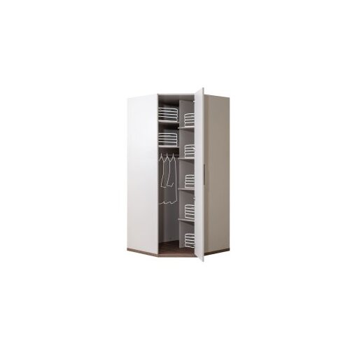 Hanah home garderober milano white brown Slike