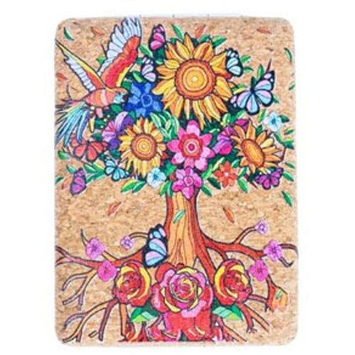 Viter Ogledalce cork floral design L-855_6 Cene