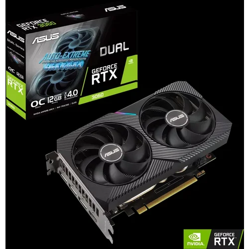 Asus VGA DUAL-RTX3060-O12G-V2NVIDIA GeForce RTX 306012GB GDDR6 192bit;HDMI,3xDP