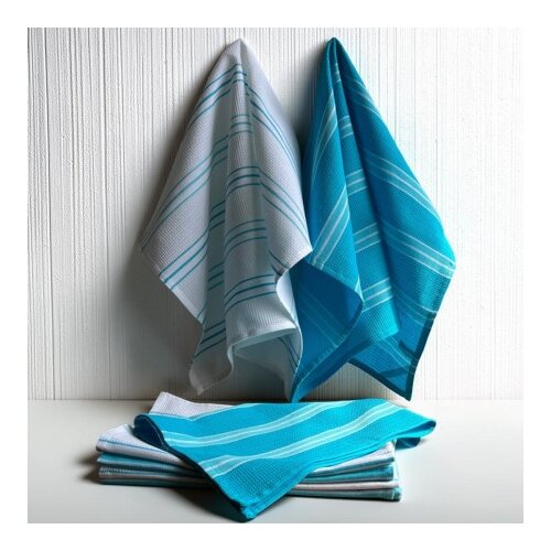  Set kuhinjskih krpa - Dve krpe 50x70cm - Blue set ( VLK000114-blueset ) Slike