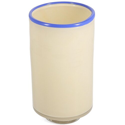 ONA Kremno bela steklena vaza (vi&amp;scaron;ina 21,5 cm) Milo &amp;ndash; Slike