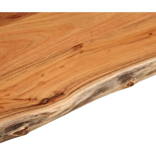 vidaXL Stolna ploča 80x40x2,5 cm pravokutna bagremovo drvo živi rub Cene