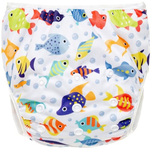 T-TOMI Diaper Swimwear Blue Fish perive pelene za kupanje 5 - 15 kg 1 kom Cijene