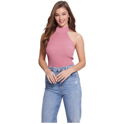 Guess Majice &amp;amp; Polo majice W2BR66 Z2YK2 Rožnata Slike