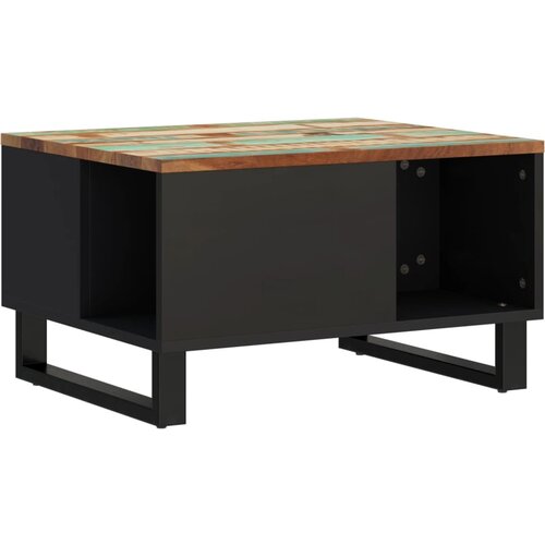 Maison Chic Klubska mizica - kavna mizica - Nizka mizica 60x50x35 cm trden predelan les, (21754822) Slike