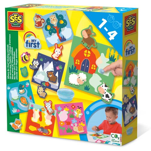 Ses Creative Edukativni set - gde žive životinje ( 1042915 ) Cene