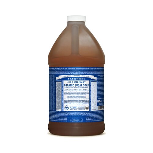 DR. BRONNER'S Sladkorno tekoče milo s poprovo meto - 1,90 l Cene