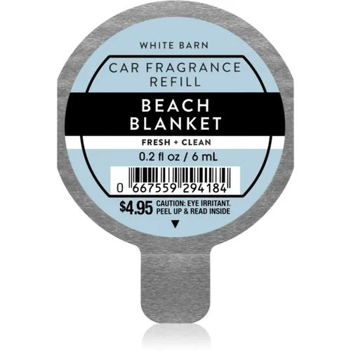 Bath & Body Works Beach Blanket miris za auto zamjensko punjenje 6 ml