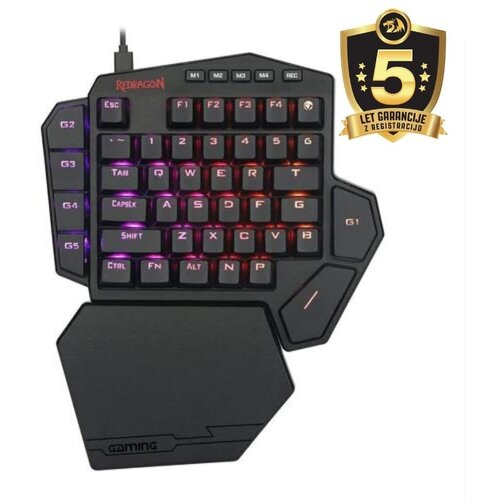 Redragon Diti Elite K585 brezžična mehanska tipkovnica z rjavimi stikali Cene