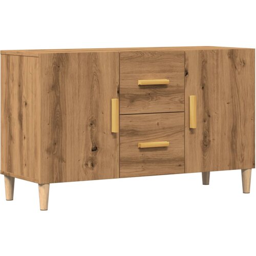 Maison Chic Komoda - Predalnik artisan hrast 100x36x60 cm inženirski les, (21718906) Slike