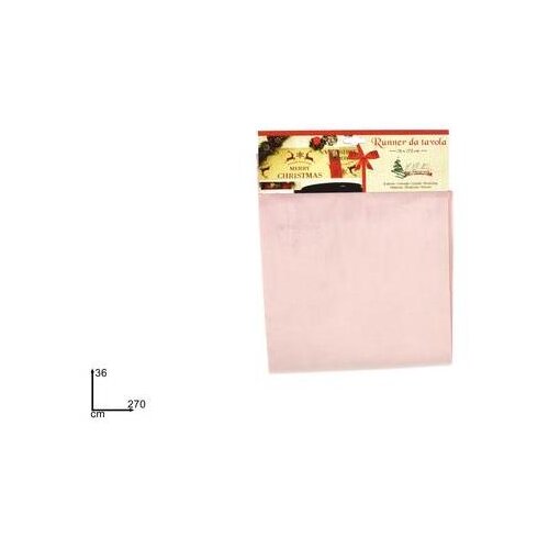  STOLNJAK 36*270CM VELUR ROZI XNA20003241 Slike