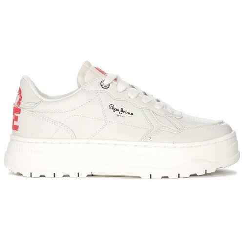 PepeJeans Nizke superge Kore Love W White Bela Cene
