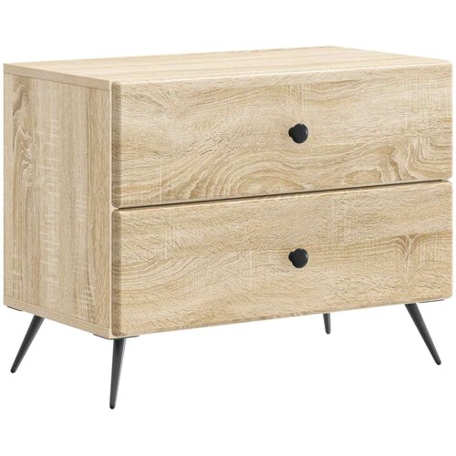  Noćni ormar Hrast sonoma 62 x 34,5 x 47,5 cm Konstruirano drvo Slike