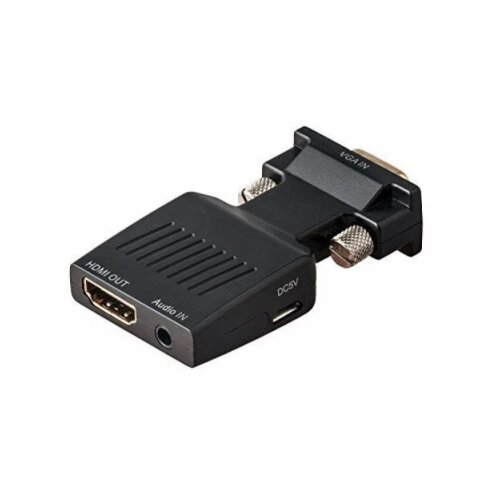 Linkom Adapter-konverter FastAsia VGA/M - HDMI/F PLUG IN Cene