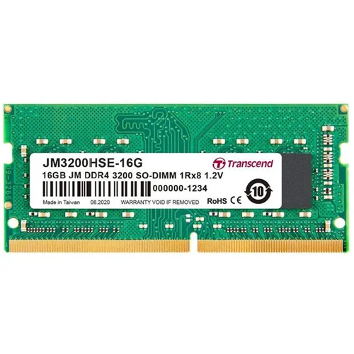 Transcend SO DIMM DDR4 16GB 3200MHz JetRAM TS JM3200HSE-16G