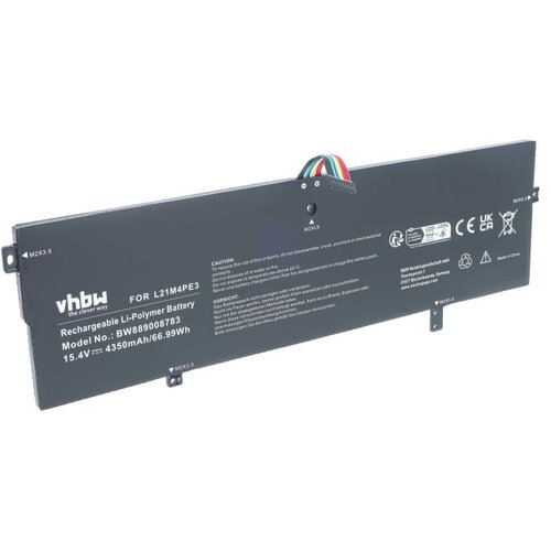 VHBW Baterija za Lenovo Yoga 7 14ARB7 / Yoga 7 14IAL7, L21M4PE3, 4350 mAh Slike