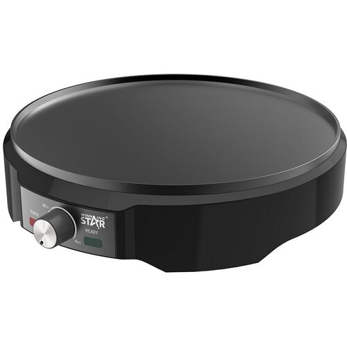 WinningStar DA00443 Električni Aparat za Palačinke &amp;ndash; 1200W, Promjer 30 cm, Crni, Non-Stick Slike