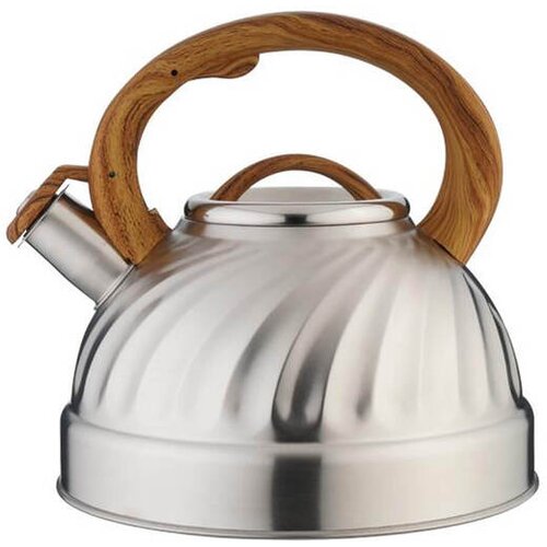 Eva čajnik s pi&scaron;čalko, inox, srebrna, 3 l Cene