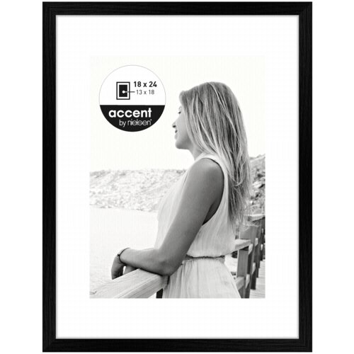 NIELSEN DESIGN aura black 18x24 wood incl. passepartout 1134000 Slike