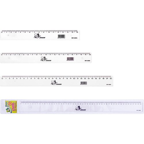  Ravnalo Jolly, 50cm, prozirno Slike