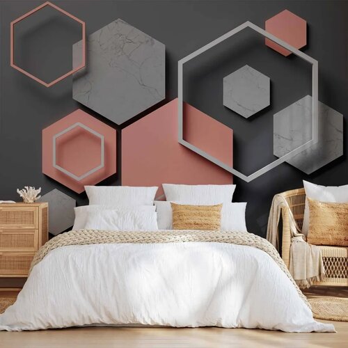  Foto tapeta - Hexagon Plan 350x256 Cijene